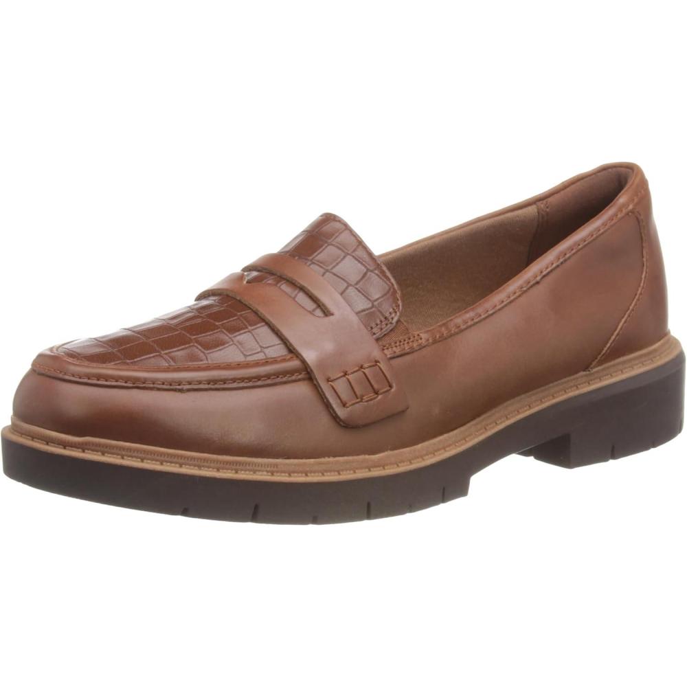 imageClarks Womens Westlynn Ayla LoaferTan Leather