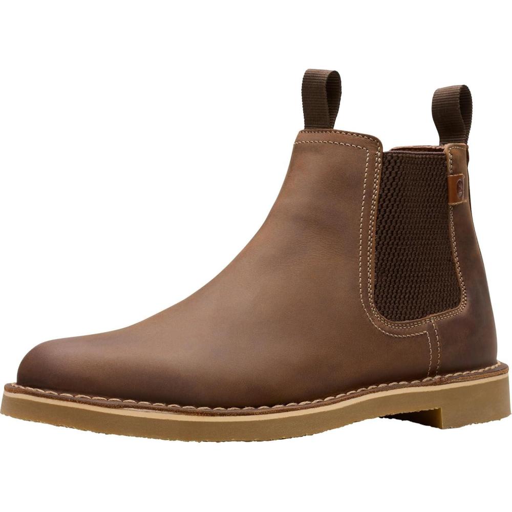imageClarks mens Shepton EasyBeeswax Leather