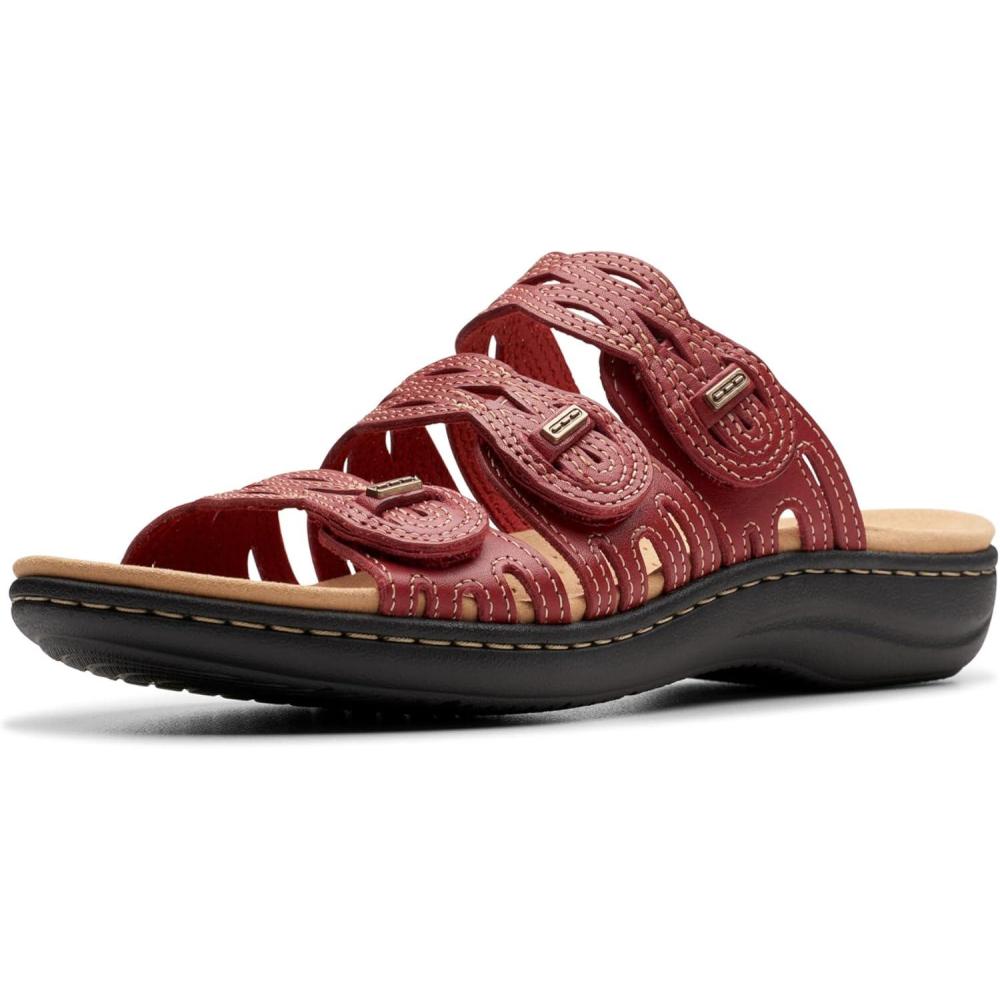 imageClarks womens Laurieann RubyRed Leather