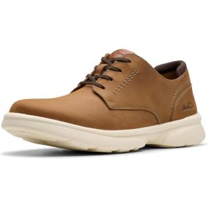 Clarks Men’s Bradley Plain Oxford(Light Brown)