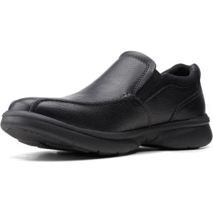 Clarks Mens Bradley Step(Blk Tumbled Lea)