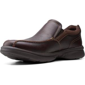 Clarks Mens Bradley Step(Brown Tumb)