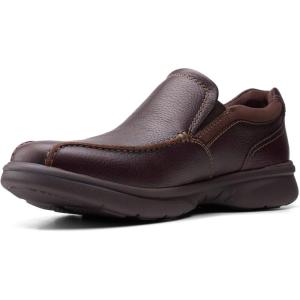 Clarks Mens Bradley Step(Brown Tumbled)