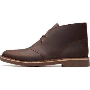 Clarks Men’s Bushacre 2 Chukka Boot(Dark Brown)