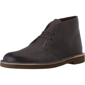 Clarks Men’s Bushacre 2 Chukka Boot(Grey Leather)
