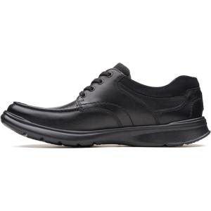 Clarks Men’s Cotrell Edge Oxford Shoes(Blk Smooth Lea)