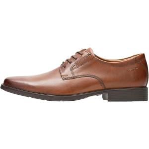 Clarks Men’s Derby Oxford Shoes(Dark Tan)