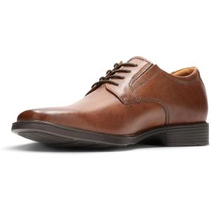 Clarks Men’s Derby Oxford Shoes(Dark Tan Lea)