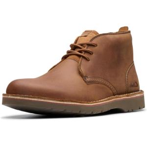 Clarks Men’s Eastridge Mid Chukka Boot(Light Brow)