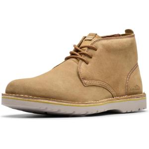 Clarks Men’s Eastridge Mid Chukka Boot(Sand Suede)