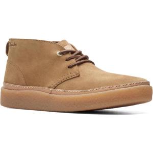 Clarks Men’s Oakpark Mid Chukka Boot(Dark Sand Suede)