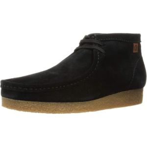 Clarks Men’s Shacre Boots(Black Black Suede)