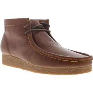 Clarks Men’s Shacre Boots(Tan Tumbled Leather)