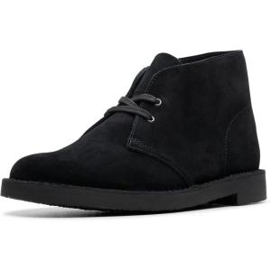 Clarks Mens Shepton(Black Suede)