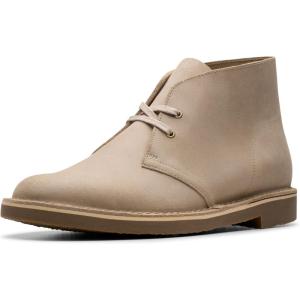 Clarks Mens Shepton(Taupe Distressed Leather)