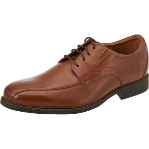 Clarks Men’s Whiddon Pace Oxford(Dark Tan Leather)
