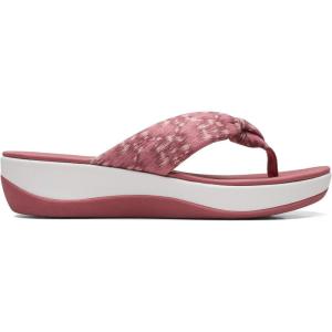 Clarks Women’s Arla Glison Flip Flop(Dusty Rose Int)