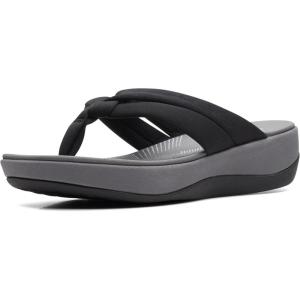 Clarks Women’s Arla Kaylie Flip-Flop(Black)