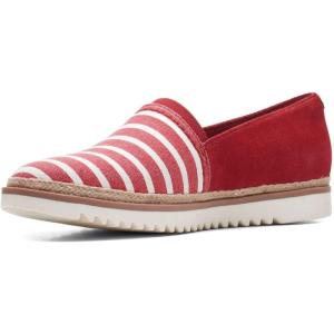 Clarks Women’s Ashland Bubble Loafers(Red)