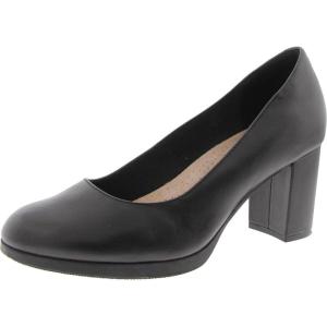 Clarks Women’s Bayla Skip Pump(Black Leather)