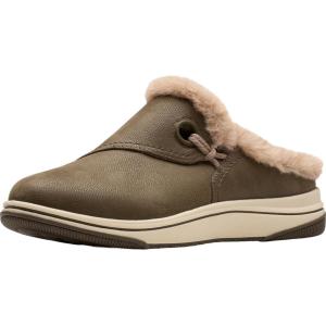 Clarks Women’s Breeze Myth CloudSteppers Clog(Dark Olive Textile)