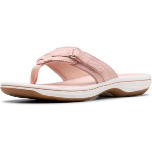 Clarks Women’s Breeze Sea Flip-Flop(Blush Interest)