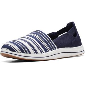 Clarks Women’s Breeze Step II Loafers(Navy/White)