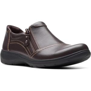 Clarks Women’s Carleigh Ray Oxfords(Dark Brown)