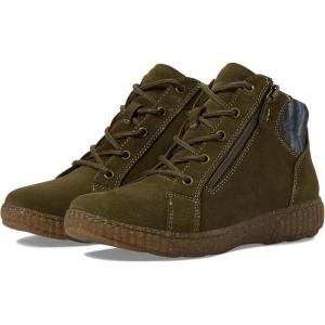 Clarks Women’s Caroline Park Ankle Boot(Olive Suede)