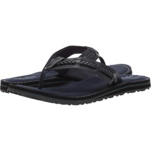 Clarks Women’s Fenner Nerice Flip Flop(Navy Combi)