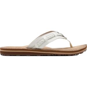 Clarks Women’s Fenner Nerice Flip Flop(Off White (Hanging))