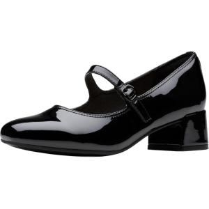Clarks Women’s Iridessa Rae Pump(Black Patent Synthetic)