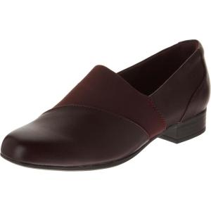 Clarks Women’s Juliet Gem Loafers(Burgundy Leather)