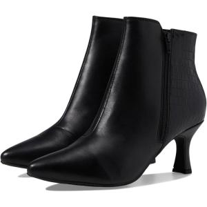 Clarks Women’s Kataleyna Glow Ankle Boots(Black Leather)