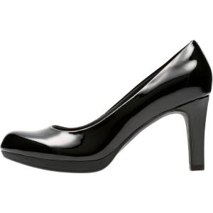 Clarks Women’s Platform Sandals(Black Patent)