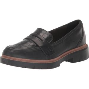 Clarks Women’s Westlynn Ayla Loafer(Black Leather)