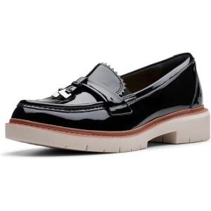 Clarks Women’s Westlynn Bella Loafers(Black Patent)