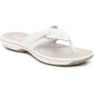Clarks mens Brinkley Jazzh(White Synt)