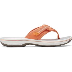 Clarks womens Brinkley Jazz(Tangerine/Pop Synthetic)
