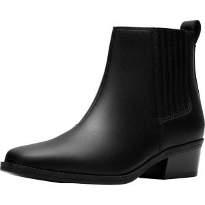 Clarks womens Danyelle Skip(Black Leather)