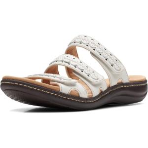 Clarks womens Laurieann Cove(White Leather)