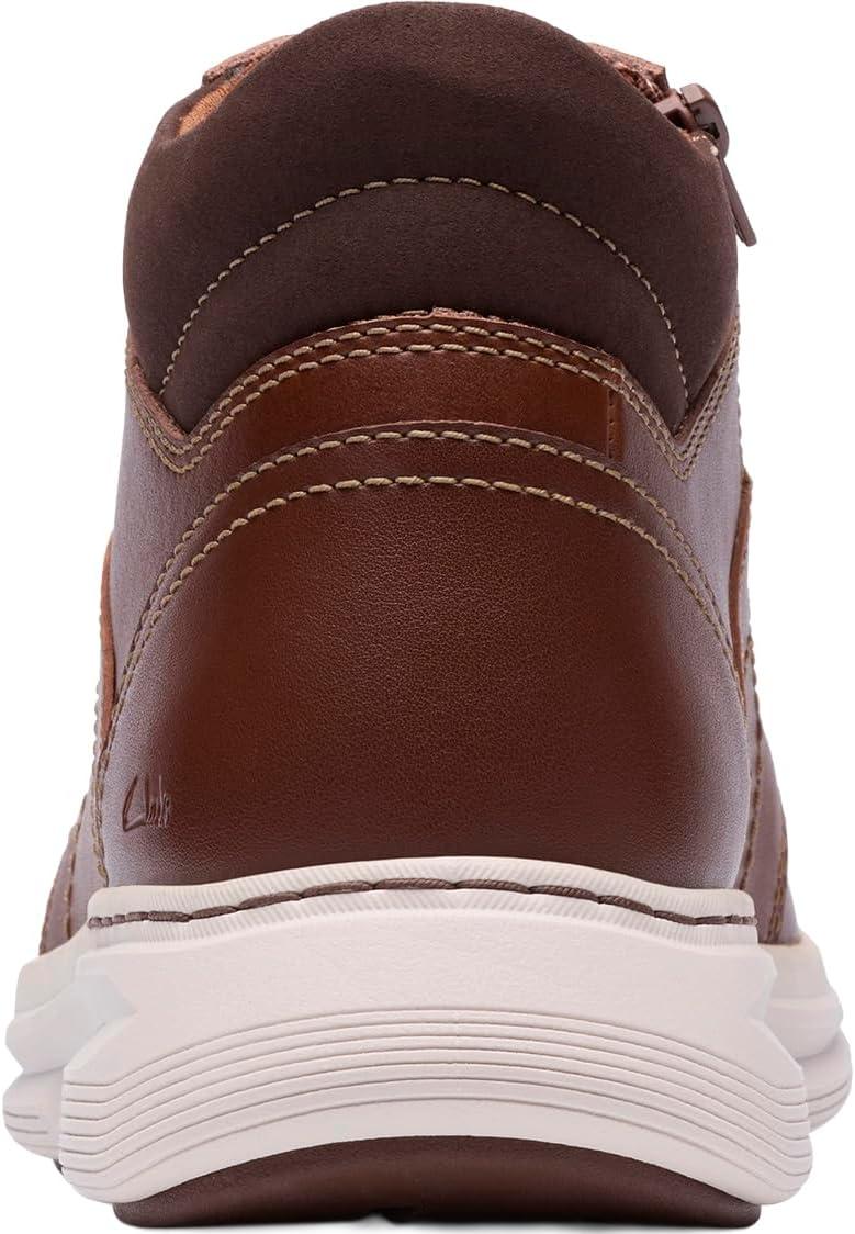 imageClarks Mens Craftwell MidDark Tan Leather