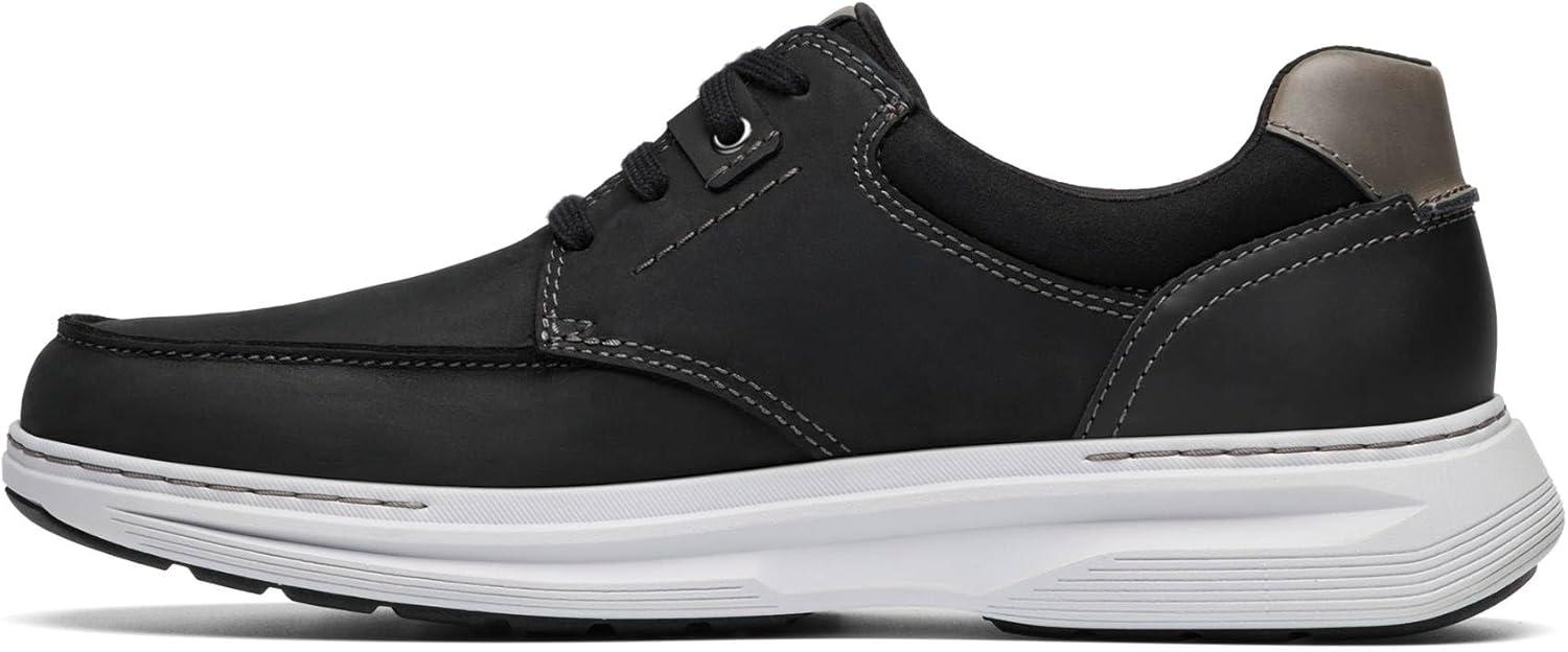 imageClarks Mens Craftwell Moc SneakerBlack Leather