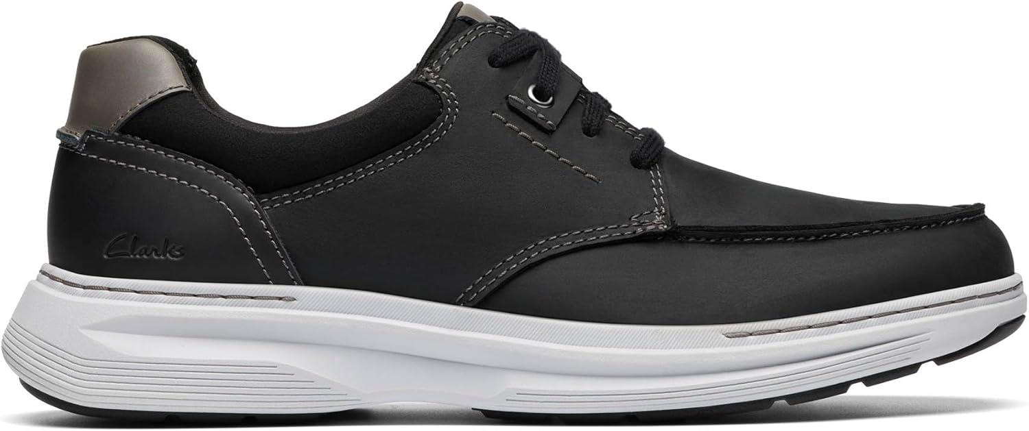 imageClarks Mens Craftwell Moc SneakerBlack Leather