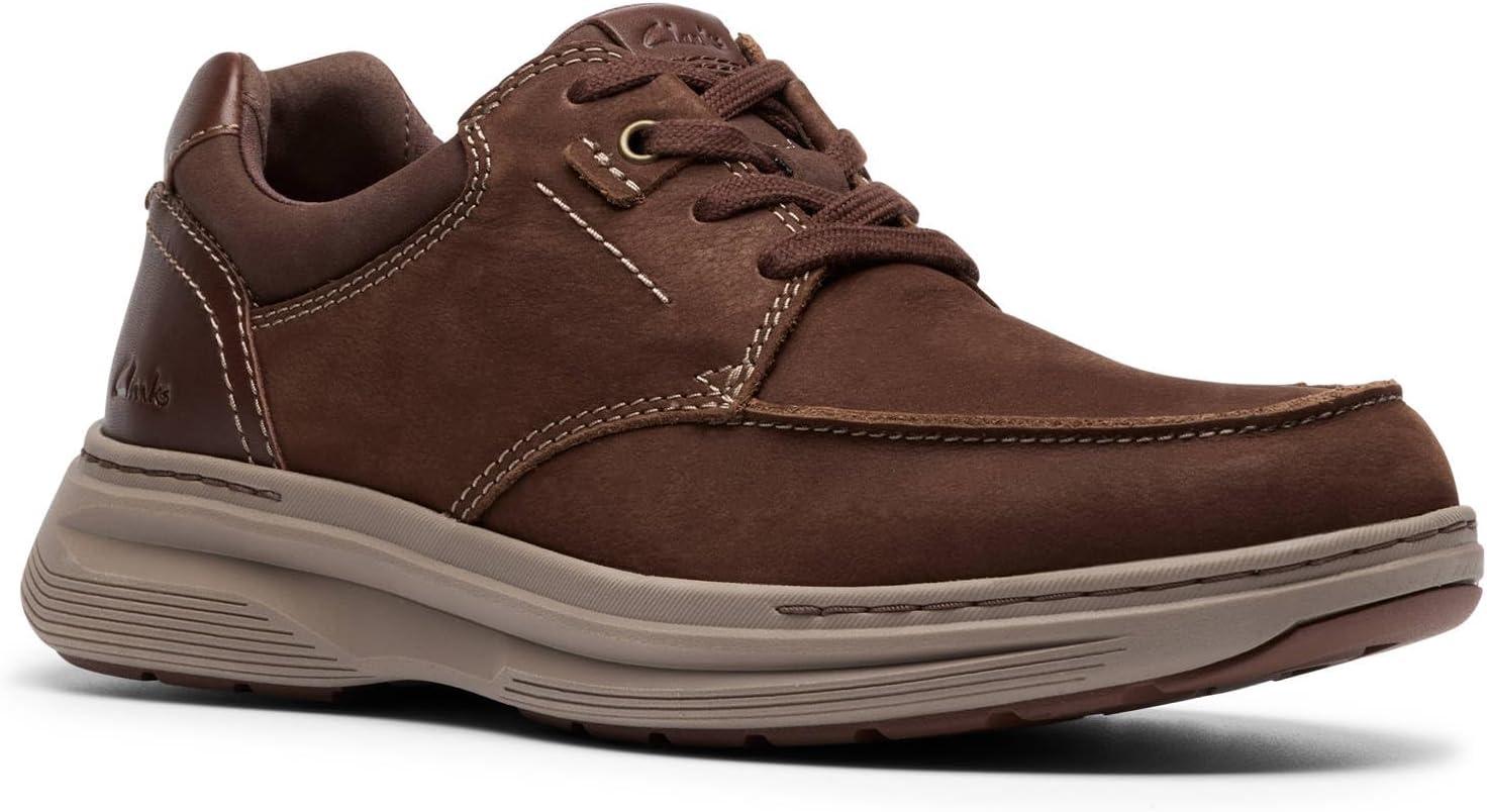 imageClarks Mens Craftwell Moc SneakerDark Brown Nubuck