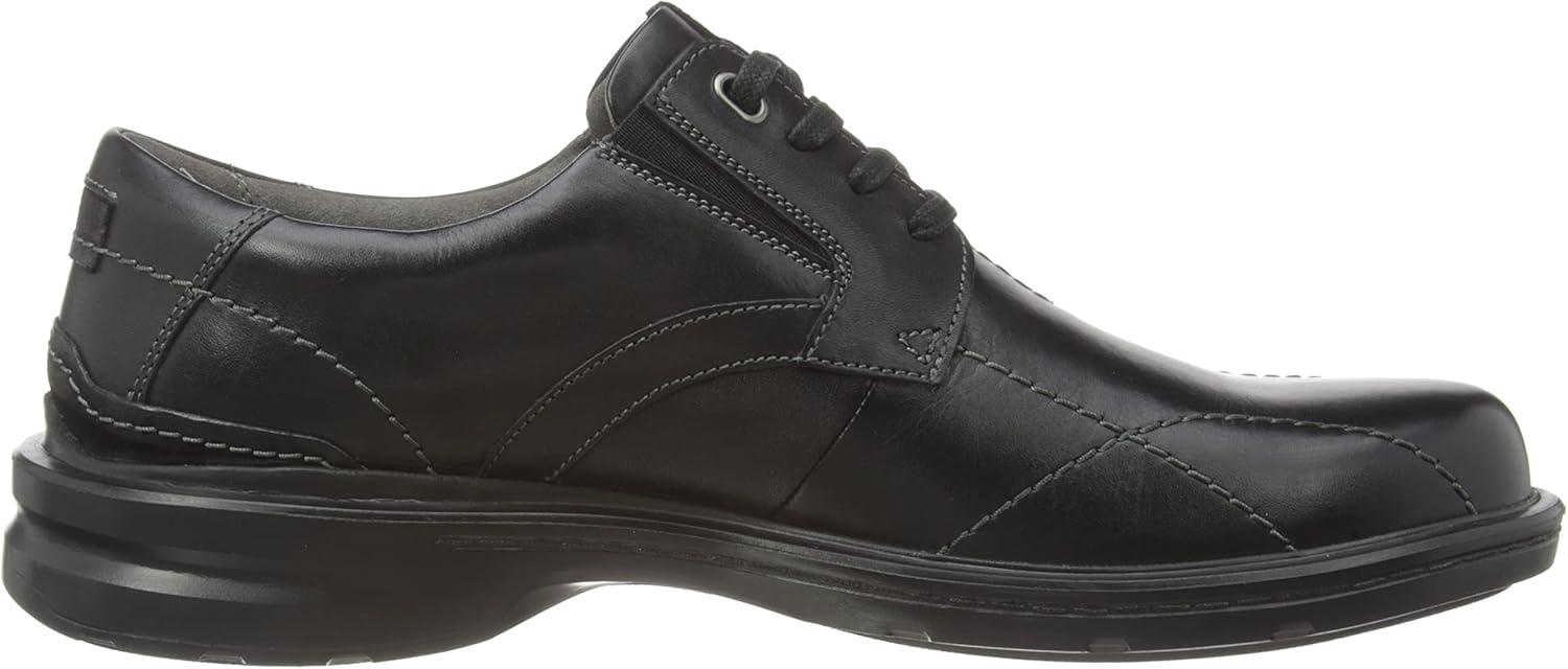 imageClarks Mens Gessler LaceBlack Black Leather