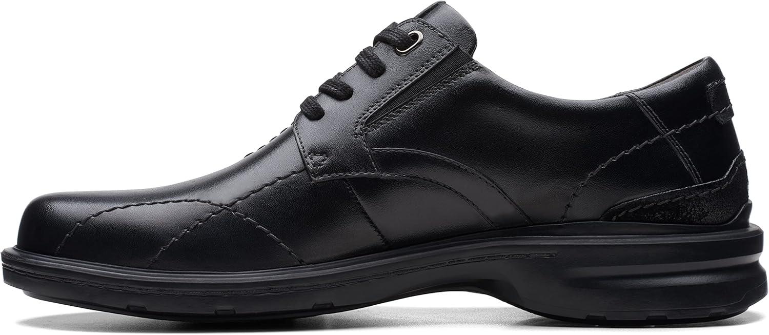 imageClarks Mens Gessler LaceBlack Leather