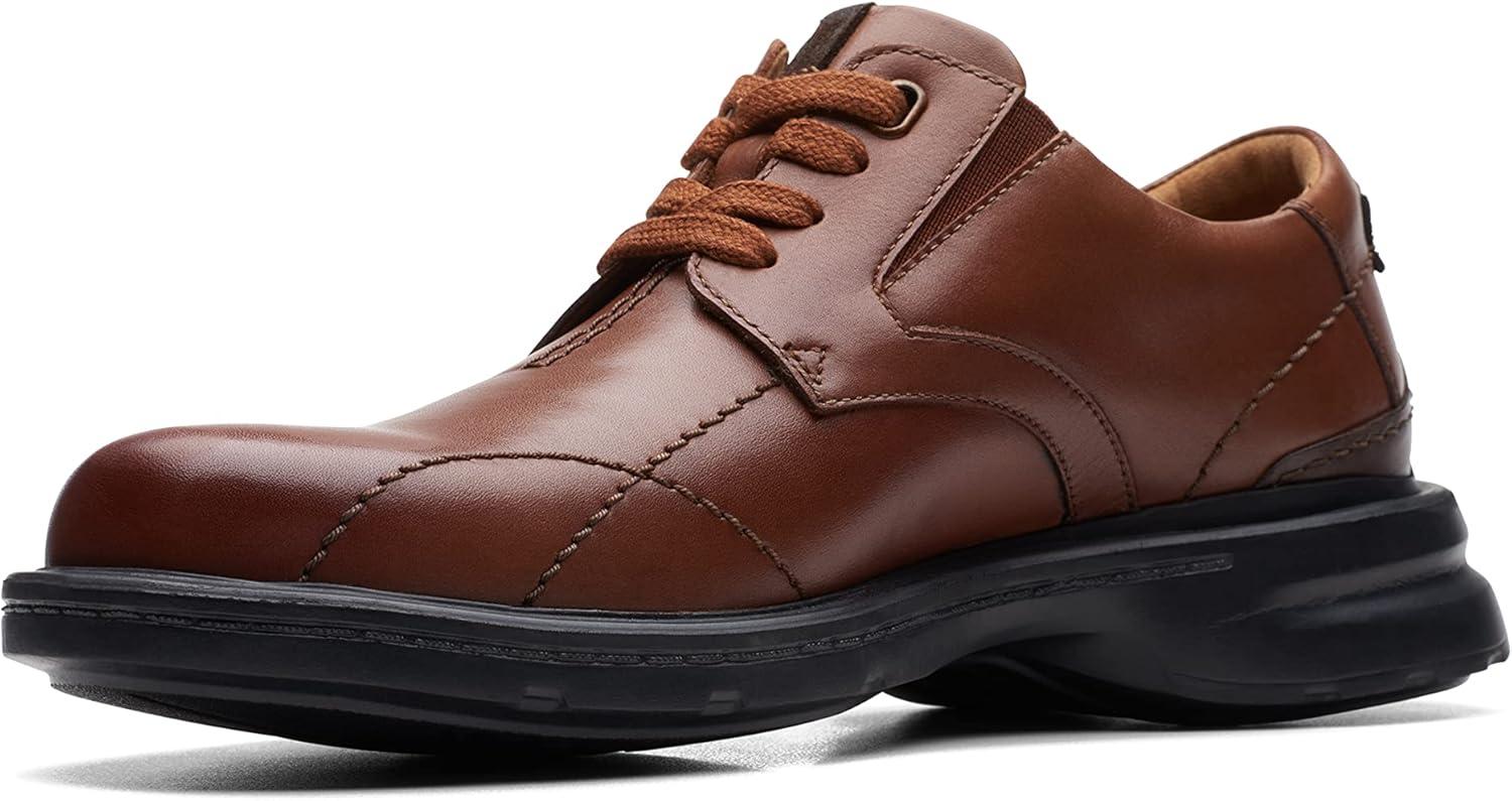 imageClarks Mens Gessler LaceDark Tan Leather
