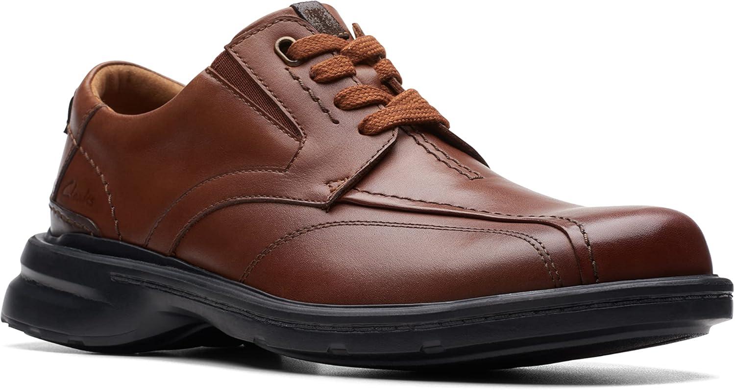 imageClarks Mens Gessler LaceDark Tan Leather
