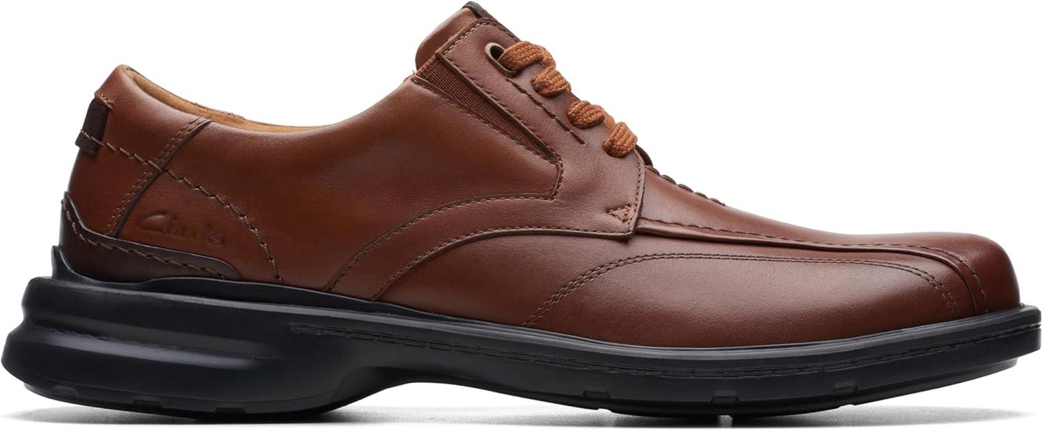 imageClarks Mens Gessler LaceDark Tan Leather